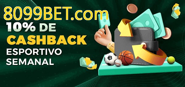 10% de bônus de cashback na 8099BET.com