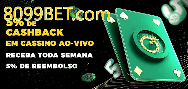 Promoções do cassino ao Vivo 8099BET.com